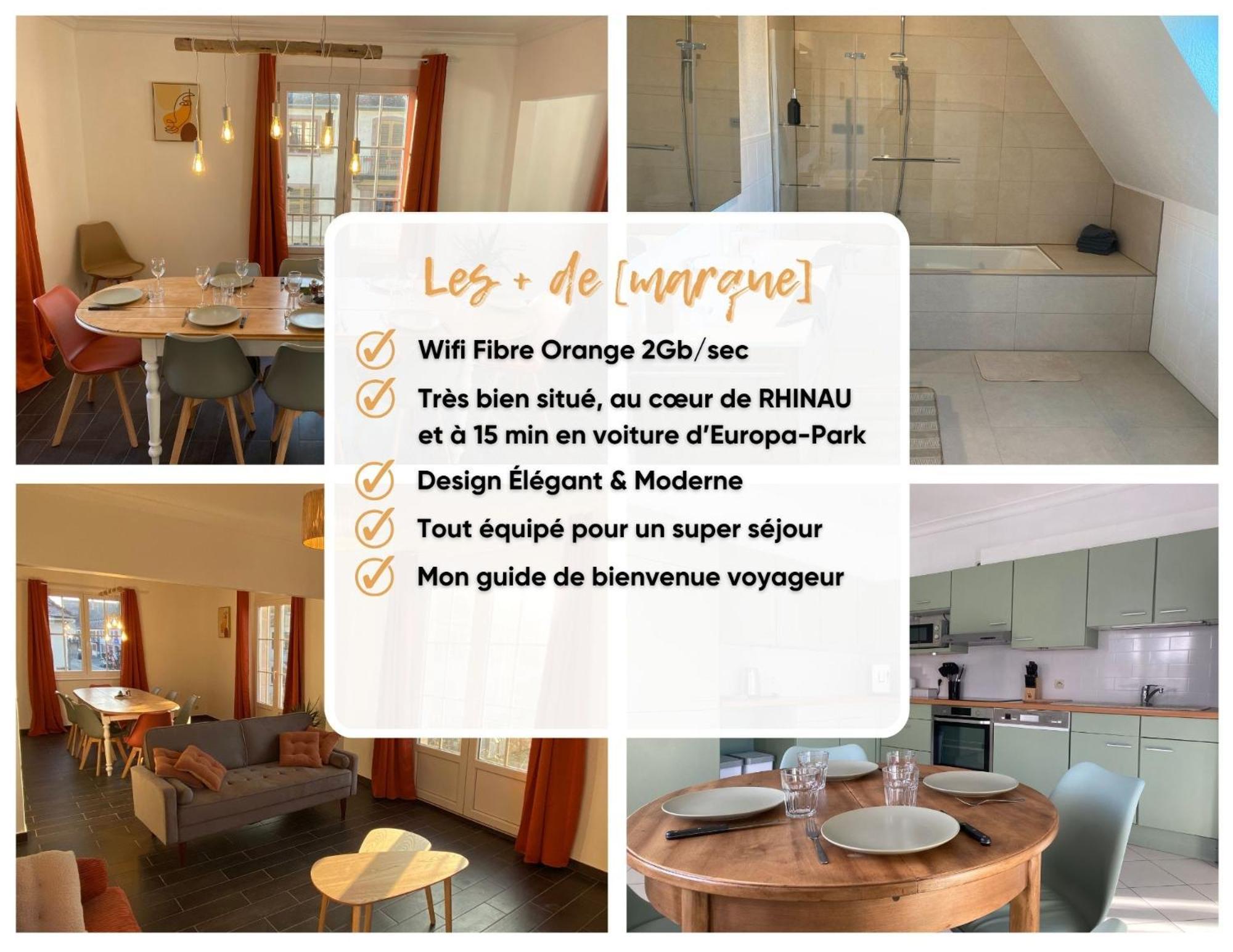L'Echappee Belle Le Duplex Proche "Europa Park" Lägenhet Rhinau Exteriör bild