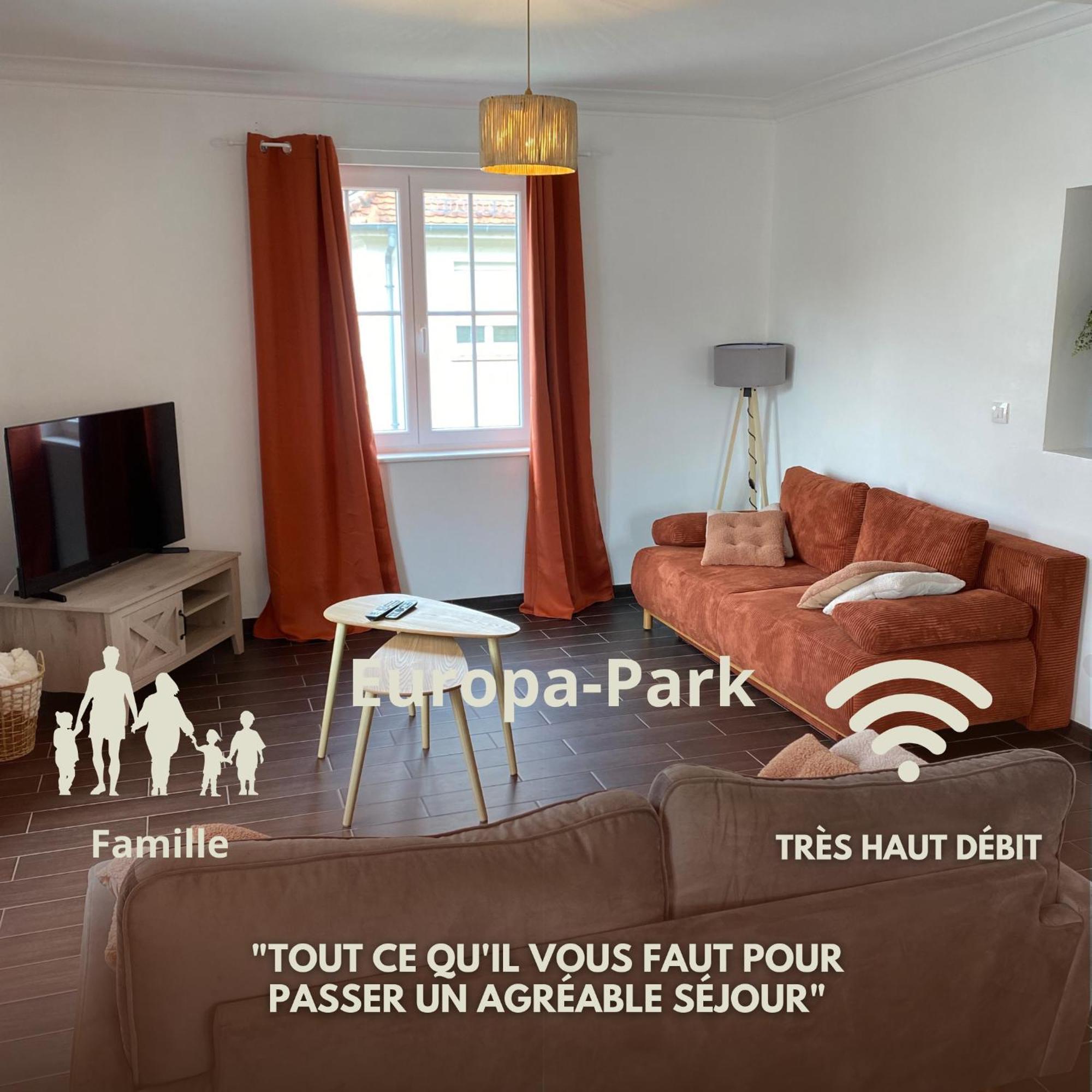 L'Echappee Belle Le Duplex Proche "Europa Park" Lägenhet Rhinau Exteriör bild